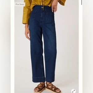 Anthropologie Pilcro The Skipper Wideleg Pant